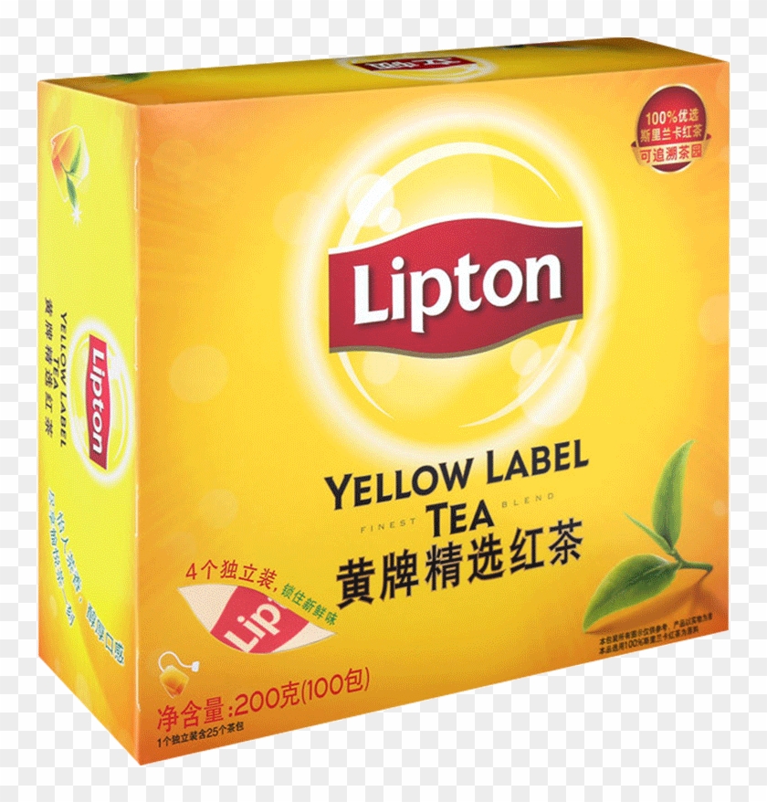 Lipton Lipton Yellow Card Featured Red Tea Bag Sri - Box Clipart #3779211