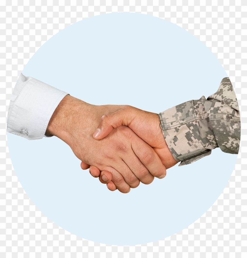 Shaking Hands Military Clipart