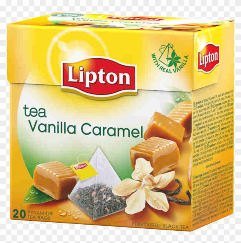Lipton Vanilla And Caramel Tea 20 Bags 34 G - Lipton Vanille Karamel Thee Clipart
