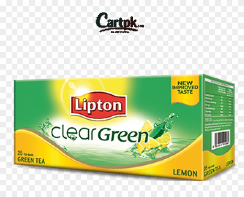 Lipton Clear Green Tea Lemon 25 Tea Bags - Lipton Green Tea Honey Lemon 25 Tea Bags Clipart