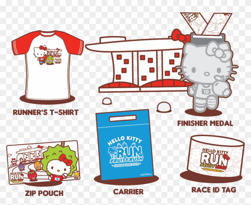 Hello Kitty Run Singapore - My Melody Run Singapore Clipart