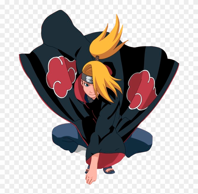 Deidara Render By Xuzumaki Naruto Boys, Anime Naruto, - Cards Do Deidara Clipart #3780676