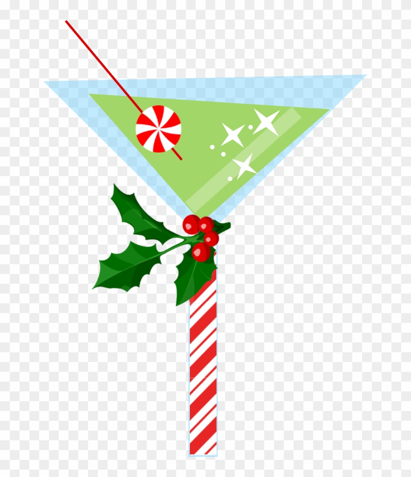 Image Transparent Download Get Tickets To Mistletoe - Christmas Martini Clip Art - Png Download