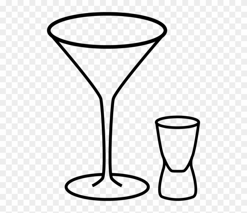 Pornstar Martini 1 - Champagne Stemware Clipart