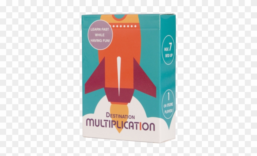 Jeu Destination Multiplication - Flyer Clipart