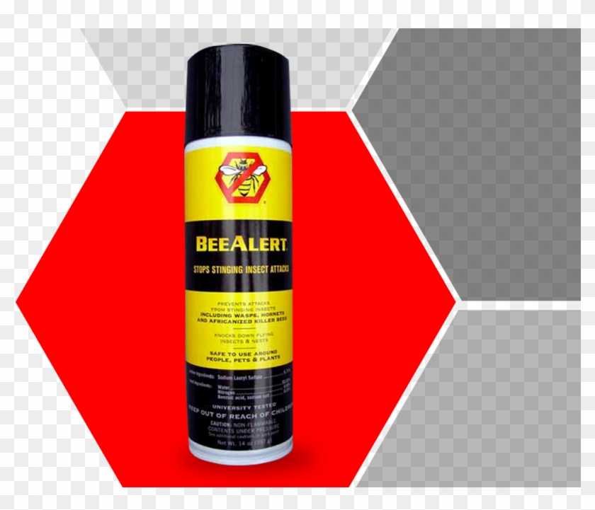 Beealert Aerosol Spray - Cylinder Clipart #3781481