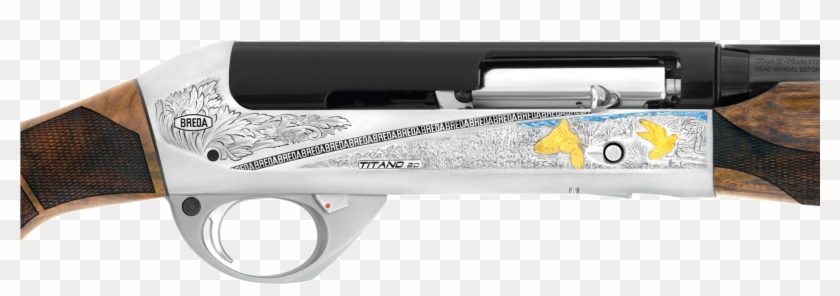 Nueva Escopeta Semiautomática Breda Modelo Titano Calibre - Rifle Clipart #3781482