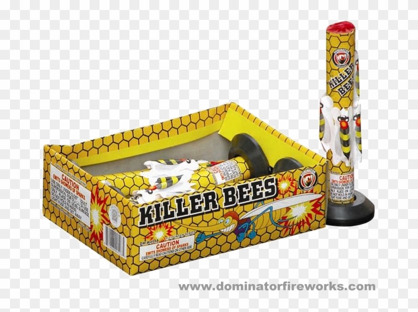 Killer Bee 4 Pack - Fireworks Clipart
