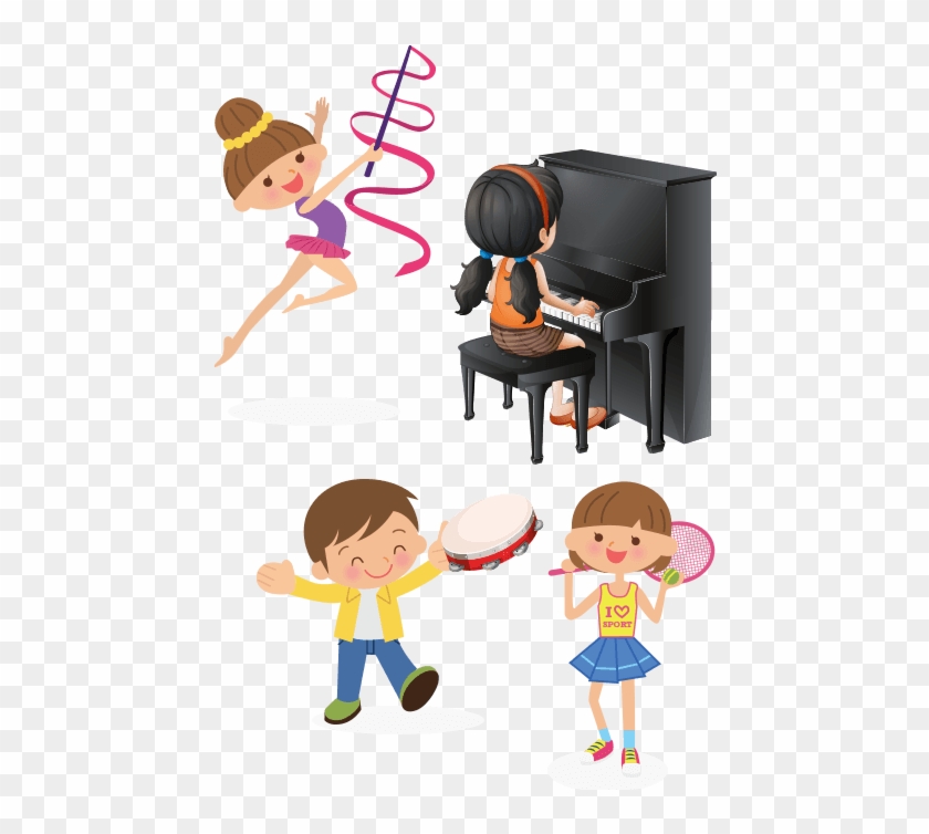 Curriculum Clipart Parent Education - Piano Player Art Clip - Png Download #3782072