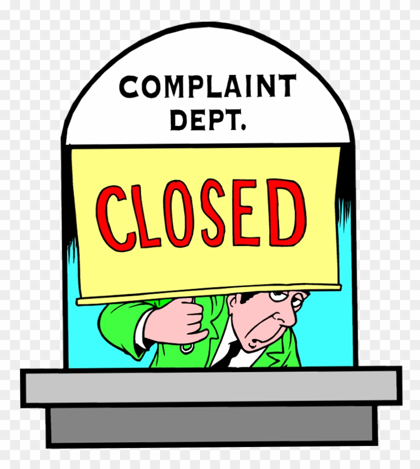 Gretna Waitress And Husband Sue Doctor For An Improper - Complaint Department Clipart