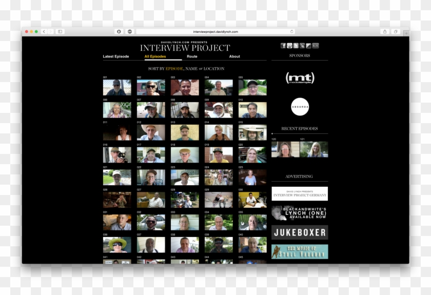 Interview Project - Interview Project David Lynch Clipart