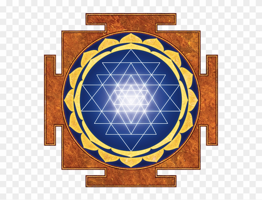 Bleed Area May Not Be Visible - Sri Yantra Clipart #3782263