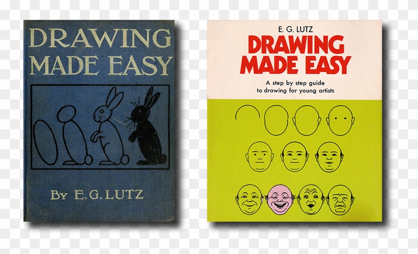 Front Covers Of Two Editions Of Drawing Made Easy - Lutz Drawing Made Easy Clipart
