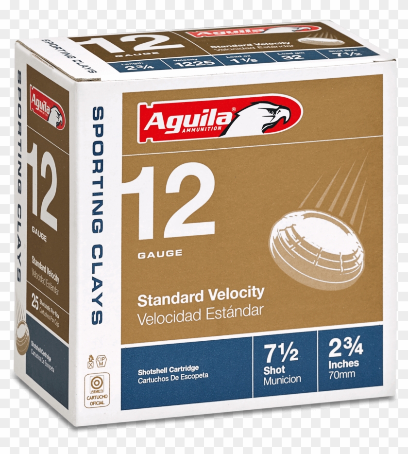 06 / Packaging - Aguila 12 Gauge Ammo Clipart #3782474