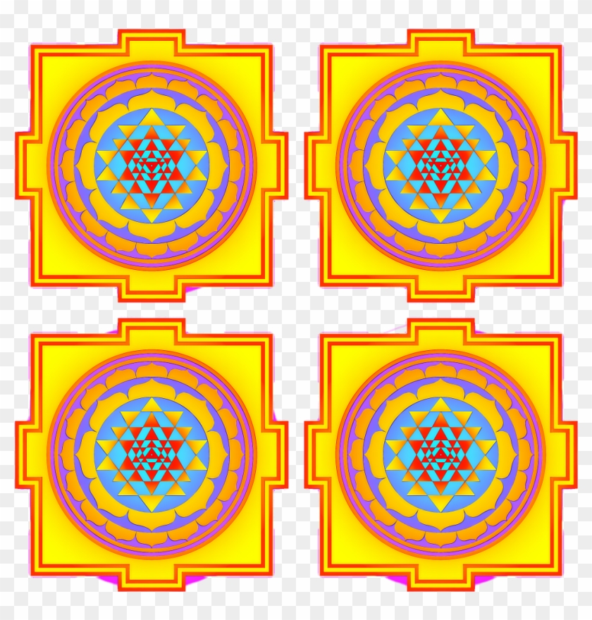 Sri Yantra Renders & Tweaks - Sri Yantra Clipart #3782698