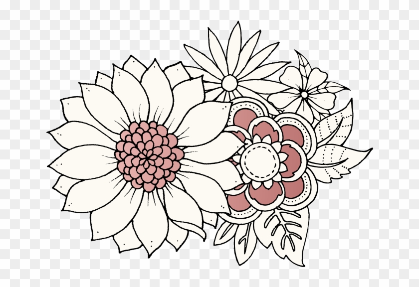 How To Draw Inky Wonderlands - Johanna Basford World Of Flower Clipart #3782826