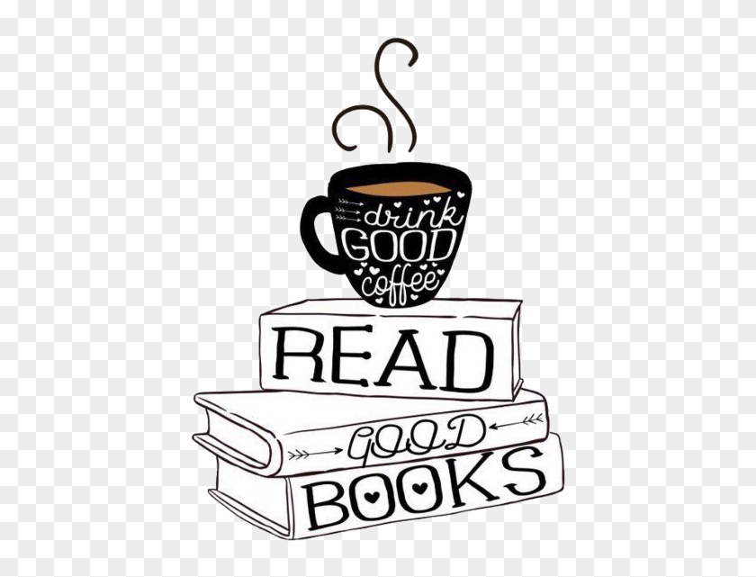 Book Drawing Aesthetic - Coffee And Books Drawing Clipart #3782950