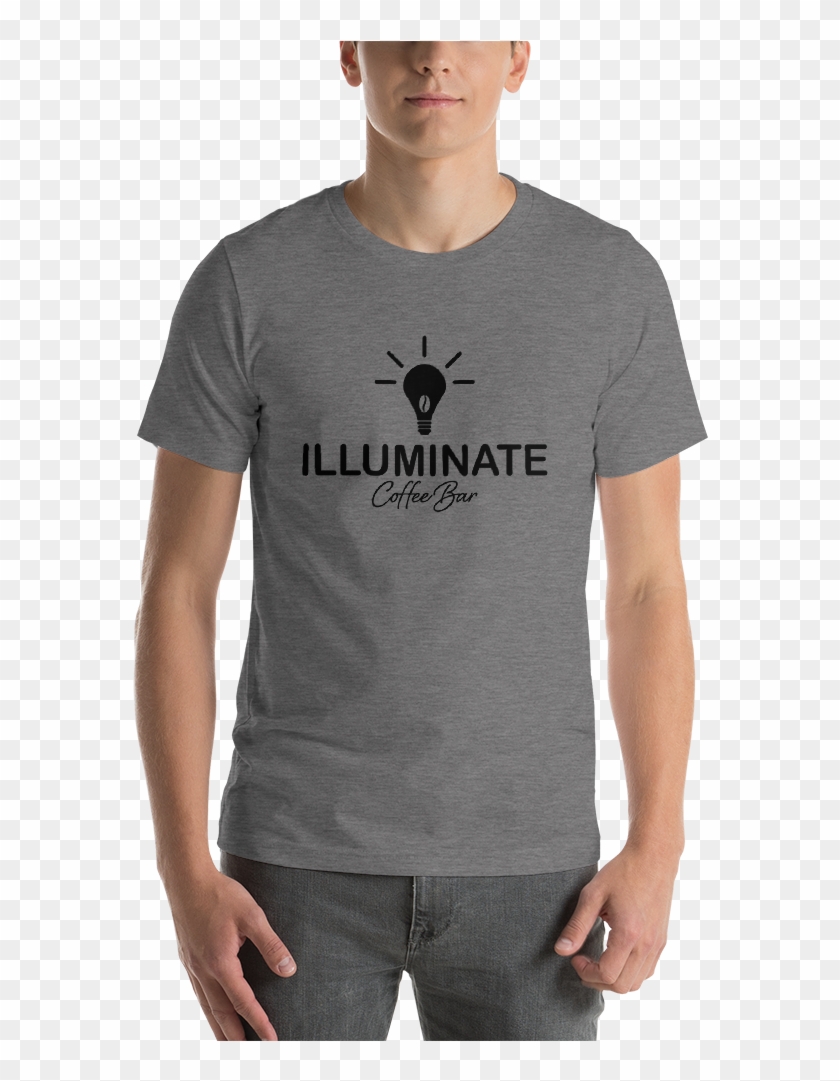 Illuminate Shirt - Gray - Funny Stock Market Sayings Clipart