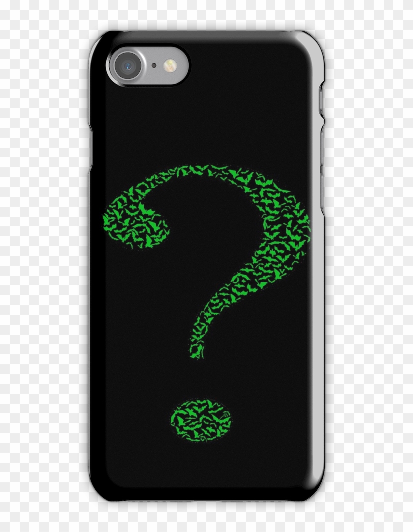 The Riddler Question Mark Iphone 7 Snap Case - Taylor Swift Phone Case Snake Clipart