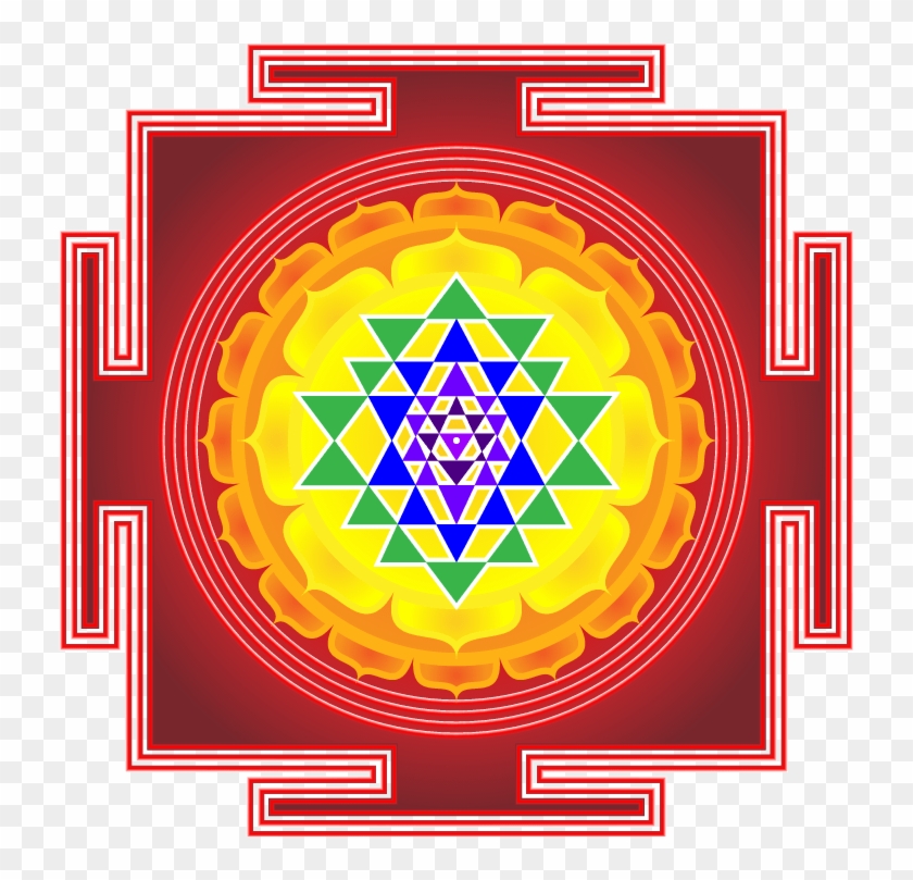 759157001371209605 Sri Yantra For Course - High Resolution Sri Yantra Clipart #3783762