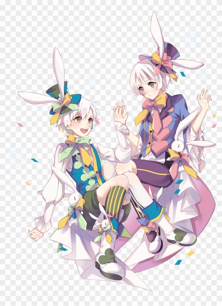 Art Doublescoop Doublerabbittrick - Food Fantasy Double Scoop Skin Clipart