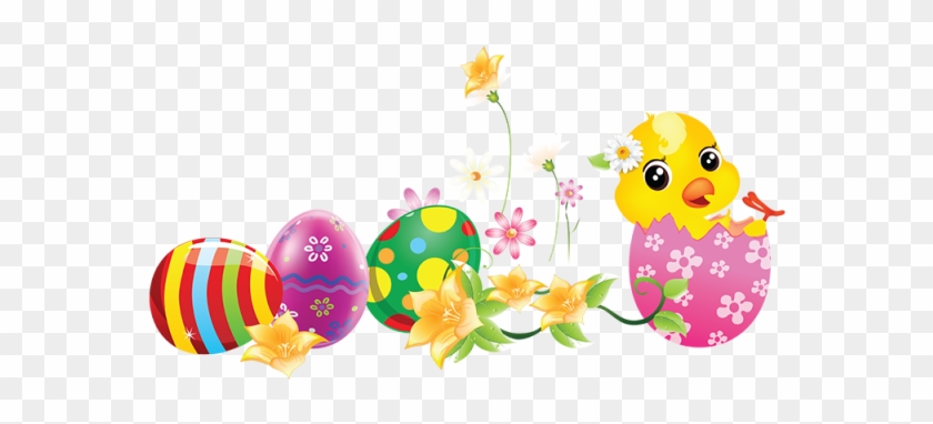 Colorful Egg S Png And Eggs Vector Ⓒ - Free Easter Borders Clipart #3784032