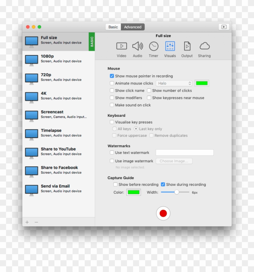 Recording Overlay Png Clipart #3784500