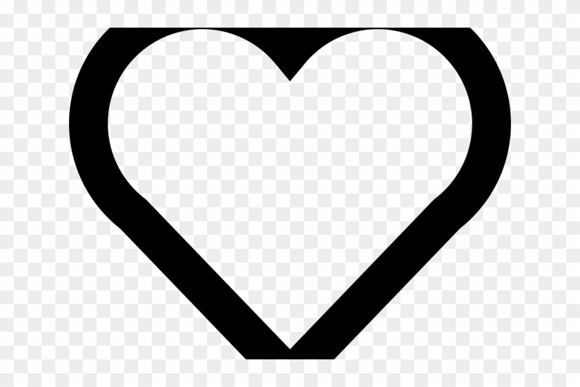 Simple Heart Outline - Heart Clipart