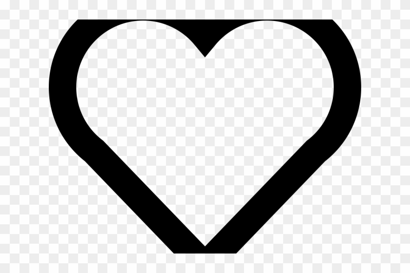 Simple Heart Outline - Heart Clipart #3784538