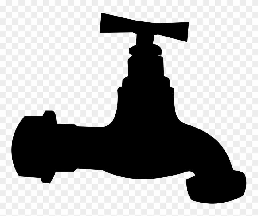 Plumbing Silhouette Cliparts - Plumbing Silhouette - Png Download