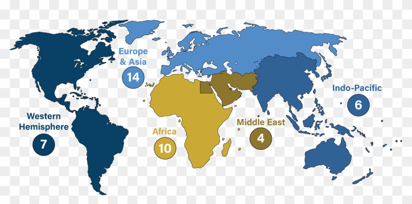 Mapa Mundi Map Vector , Png Download - English As A Second Language Map Clipart #3785019