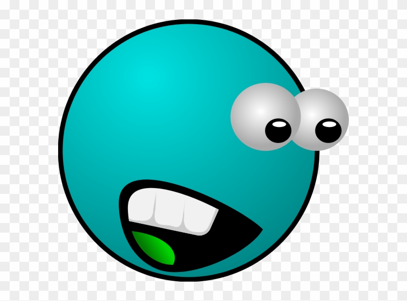 Emoticon Scared Eyes Vector Clip Art - Emoticon Surprise - Png Download #3785275