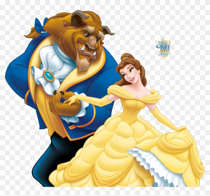 La Belle Et La B - Imagen De La Bella Y La Bestia Clipart