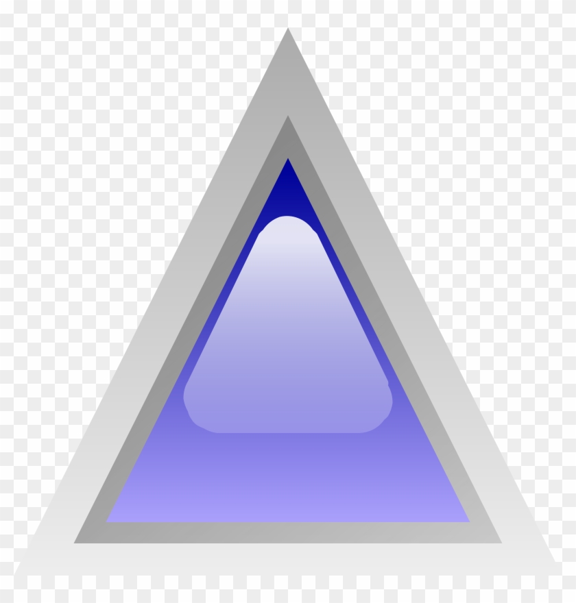 Navy Blue Triangular Background Template - Triangular Clipart