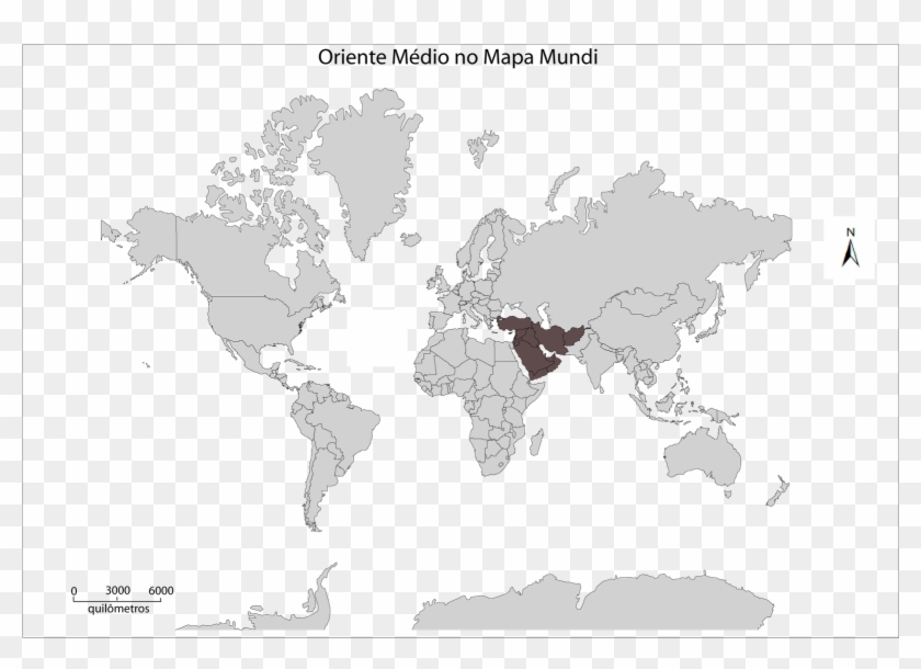 World Map Wordpress , Png Download - True Size Of Countries Gif Clipart