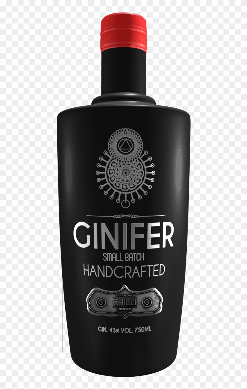 Ginifer - Chilli Bottle - Ginifer Chilli Gin Clipart