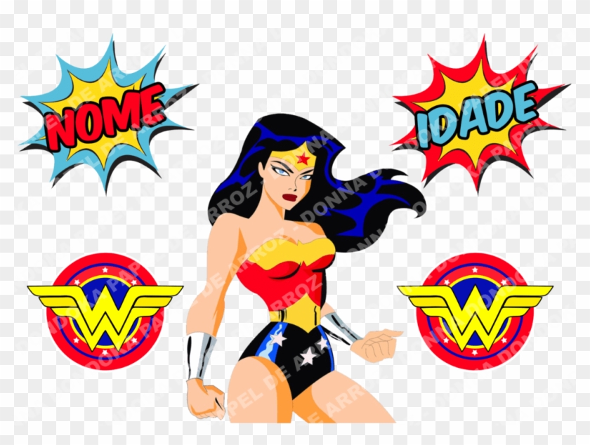 Mulher Maravilha Redondo , Png Download - Mulher Maravilha Redondo Clipart