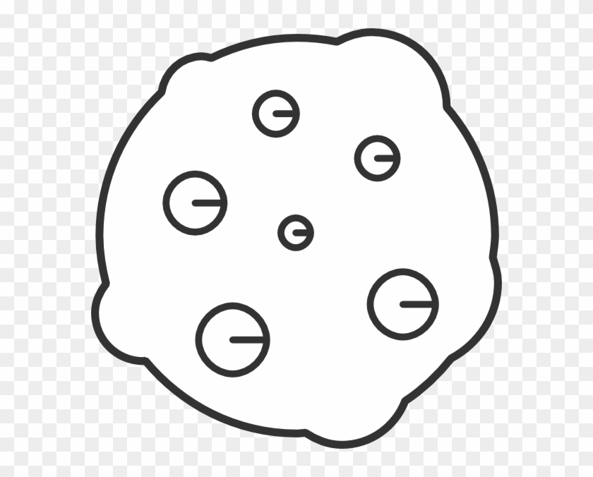 Jpg Freeuse Cookie Outline Clip Art At Clker Com - Png Download