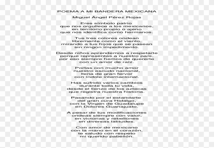 Poema Del Escudo Nacional Mexicano Clipart #3786039
