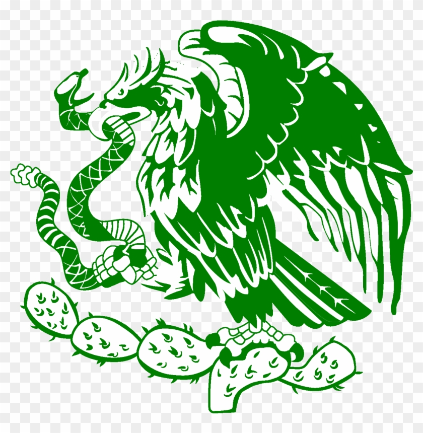 Wappen Mexico Ralfr 01 - Coat Of Arms Of Mexico Clipart #3786057