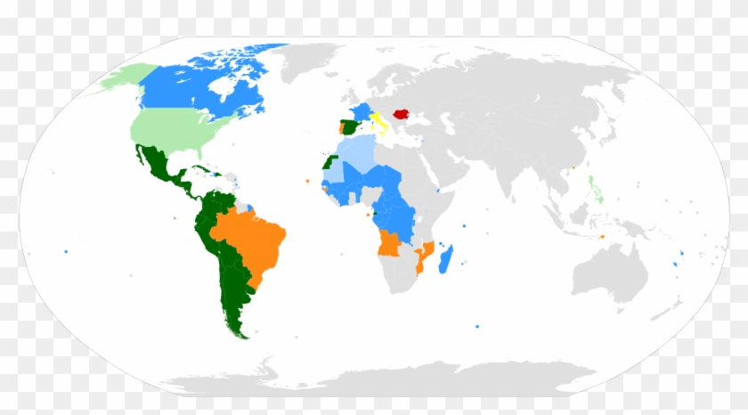 Vietnam And Canada Map Clipart #3786391