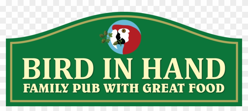 Bird In Hand Pub Logo - Sign Clipart