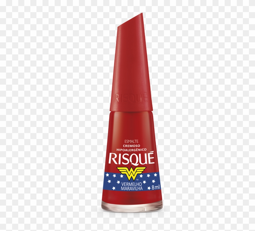 Esmalte Risqué Vermelho Maravilha - Risque Clipart