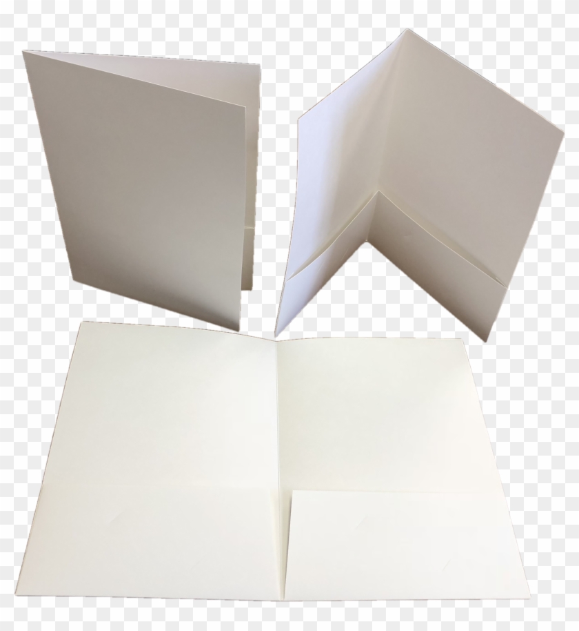 9×12 12pt C1s Blank/white Presentation Folders - Paper Clipart #3787580