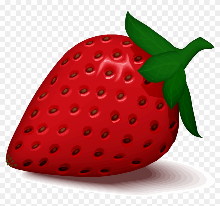 Strawberry By Cactus Cowboy - Strawberry Clipart Png Transparent Png #3787643