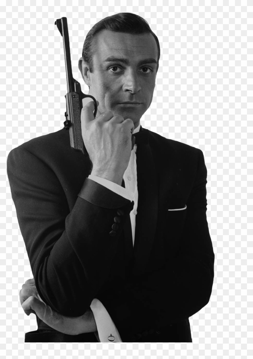 Sean Connery James Bond - James Bond Clipart #3787652