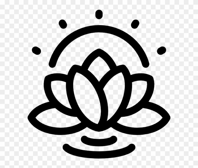 Buddha Meditation, Icon Font, Vector Icons, Vector - Icon Wellness Clipart #3787806