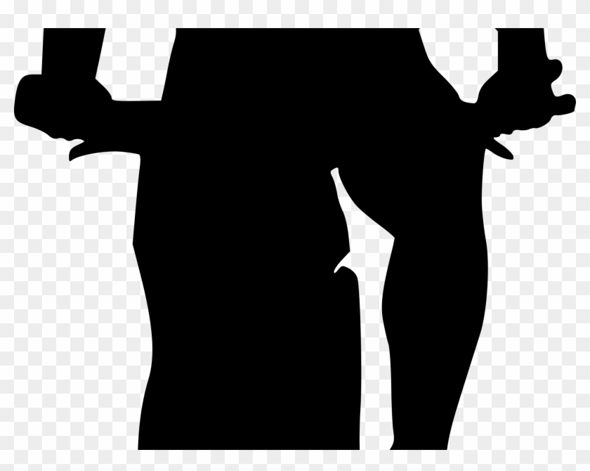 Bike Rider Silhouette Front Clipart