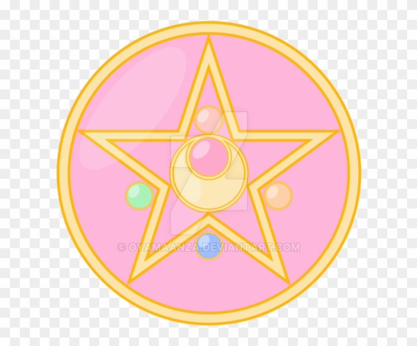 Crystal Star Locket - Sailor Moon Png Pink Clipart #3788200