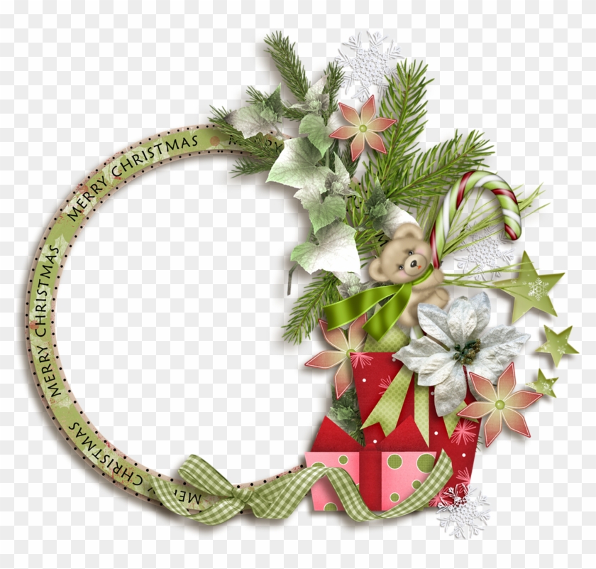 Marcos Para Fotos De Navidad - Border Merry Christmas Png Clipart